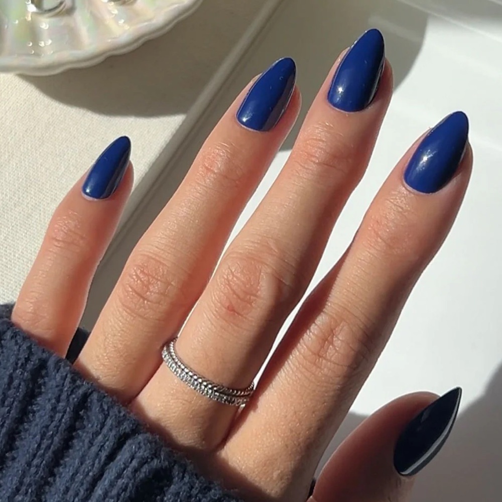Midnight Blue Press-on Nails